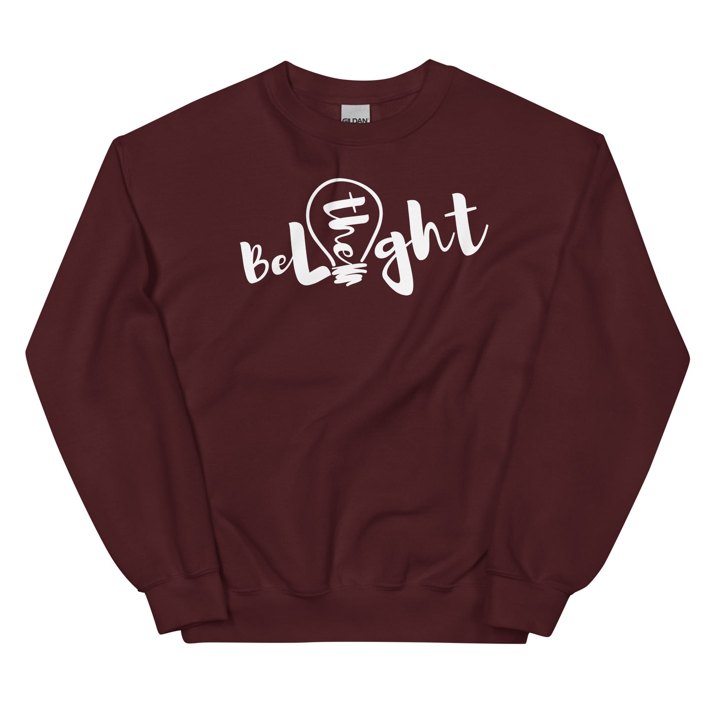 Christian sweatshirt maroon