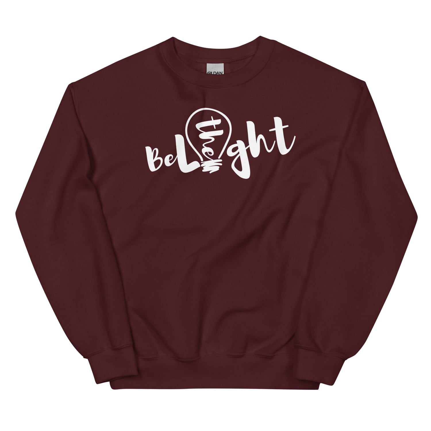 Christian sweatshirt maroon