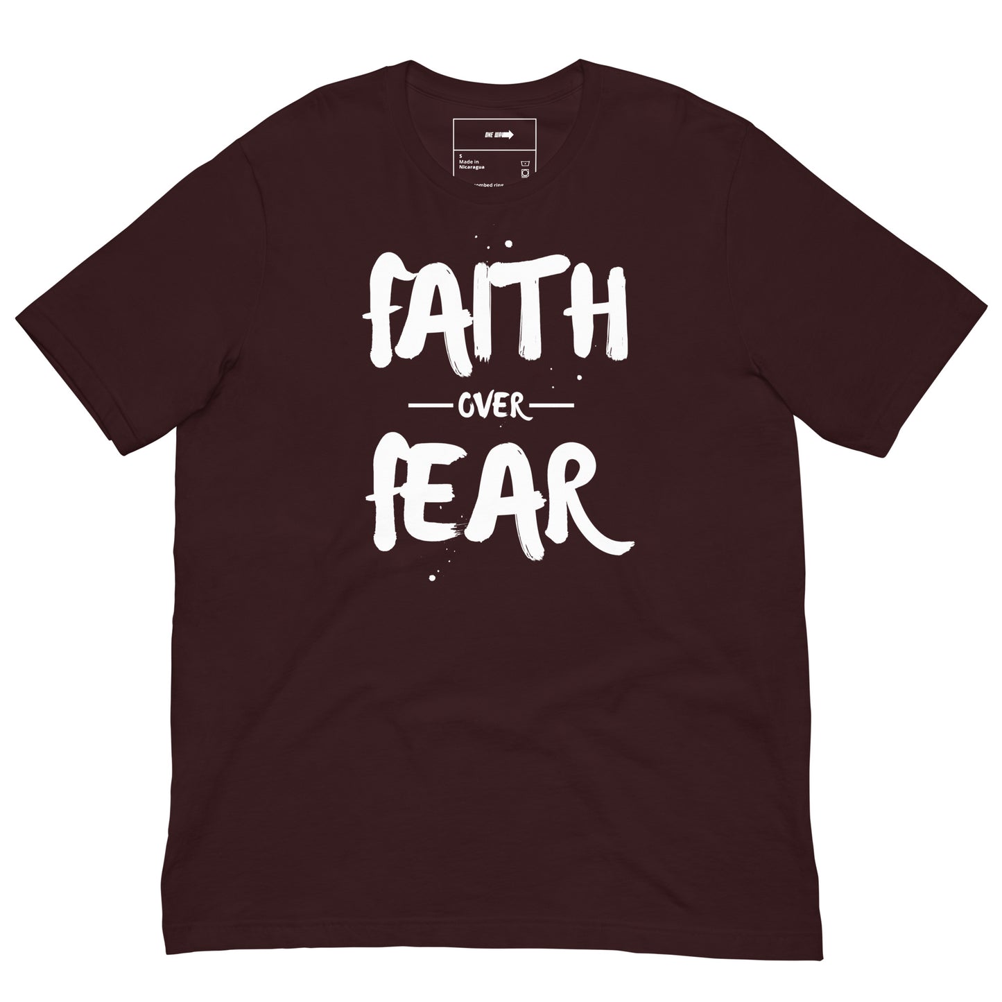 FAITH OVER FEAR T-SHIRT