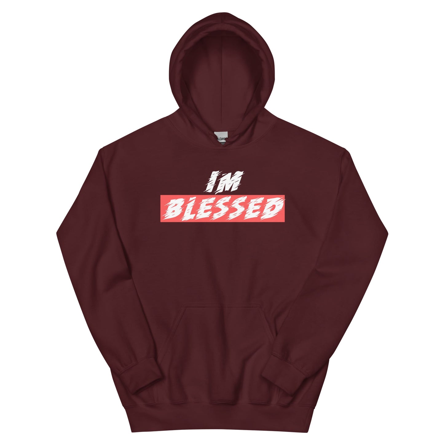 Christian hoodie I am blessed | Faith-based Apparel
