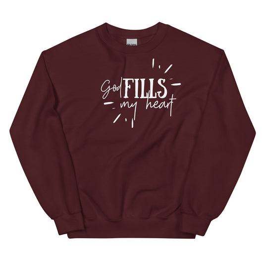 GOD FILLS MY HEART SWEATSHIRT