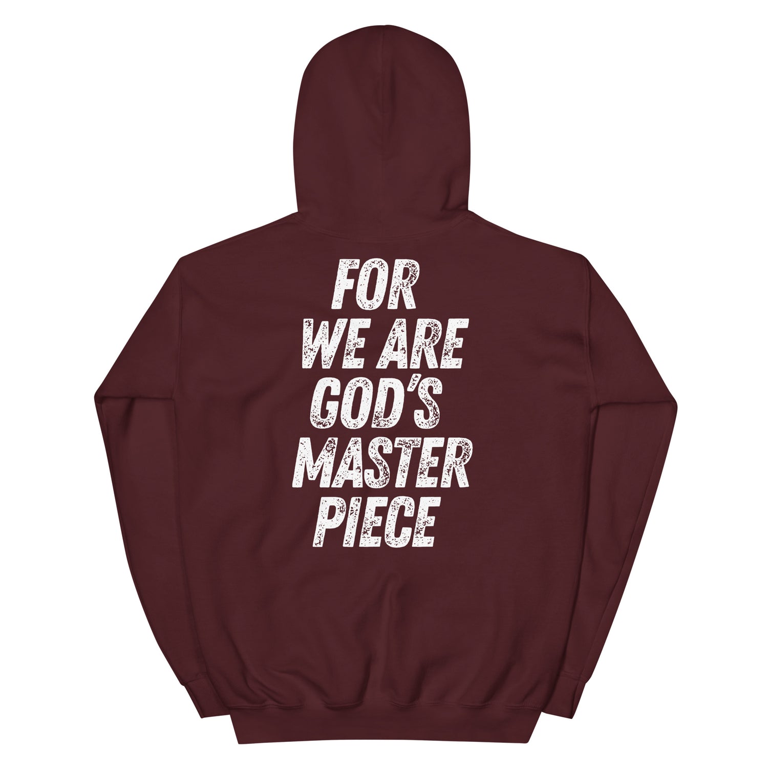 brown christian hoodie men women apparel faith-based