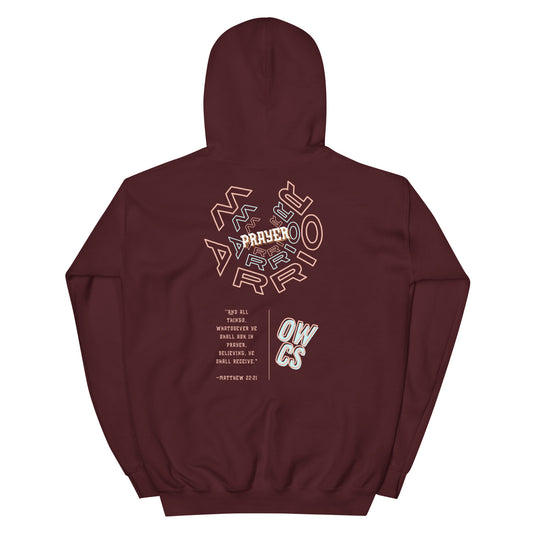 Christian hoodie for men and women | Maroon Black Navy
